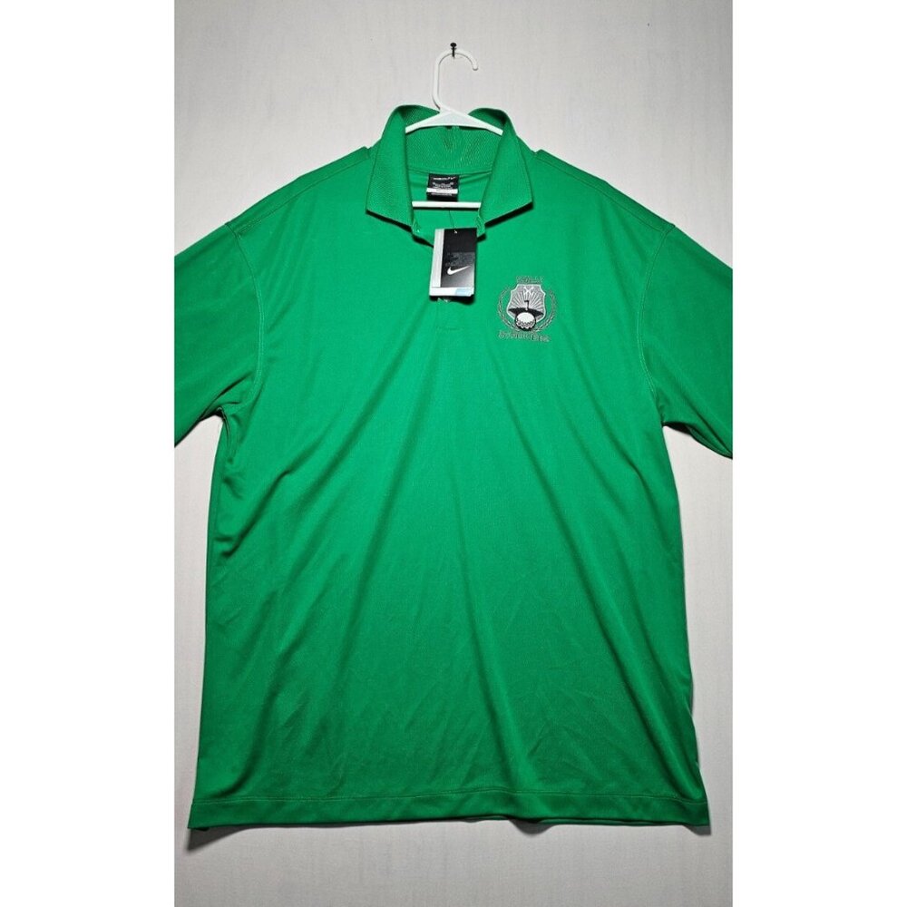 Nike Golf Dri-Fit Polo Shirt Men’s XL Green Short Sleeve Brand New Tag
